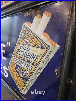 Vintage Original Enamel Sign
