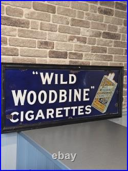 Vintage Original Enamel Sign