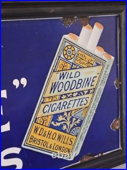 Vintage Original Enamel Sign