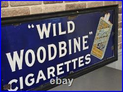 Vintage Original Enamel Sign
