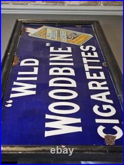 Vintage Original Enamel Sign