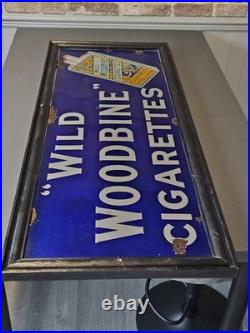 Vintage Original Enamel Sign