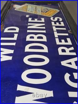 Vintage Original Enamel Sign