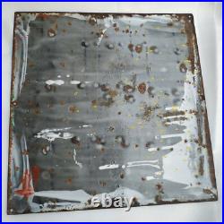 Vintage Original Enamel Sign Huntley And Palmers John Ginger Nut England 1910