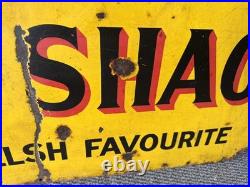 Vintage Original Enamel Welsh Ringers Tobacco Sign Rare