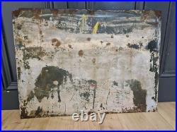 Vintage Original Holdfast Boots Enamel Advertising Sign