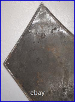 Vintage Original Large Enamel Steel, Renault Sign 117x79.5Cm