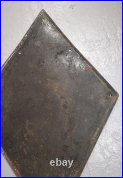 Vintage Original Large Enamel Steel, Renault Sign 117x79.5Cm