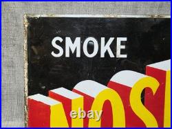 Vintage Original Nosegay Double Sided Enamel Advertising Sign