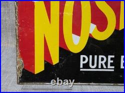 Vintage Original Nosegay Double Sided Enamel Advertising Sign