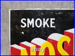 Vintage Original Nosegay Double Sided Enamel Advertising Sign