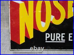 Vintage Original Nosegay Double Sided Enamel Advertising Sign