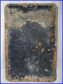 Vintage Original Porcelain Enamel Sign Iodolein Pain Balm For Pain & Wounds 1940
