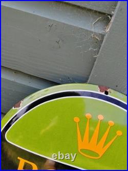 Vintage Original Rolex enamelled Submariner Advertising Sign