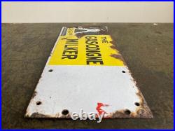 Vintage Original THE GASCOIGNE MILKER Enamel Advertising Sign Barn Salvage Vintage Original THE GASCOIGNE MILKER Enamel Advertising Sign Barn Salvage