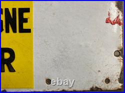 Vintage Original THE GASCOIGNE MILKER Enamel Advertising Sign Barn Salvage Vintage Original THE GASCOIGNE MILKER Enamel Advertising Sign Barn Salvage