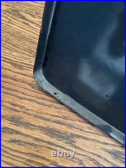 Vintage Original Wrexham Lager Enamel Advertising Sign Pub Reclamation