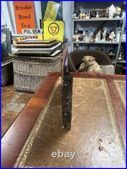 Vintage & Original authentic Double Sided Enamel Lyon's Tea Sign 42 X 30cm