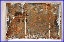 Vintage Porcelain Enamel May & Baker Quinine Tablets Sign Cooper Bond London