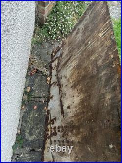 Vintage Pratts Golden Pump Original Enamel Petrol Advertising Sign HUGE RARE