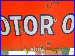 Vintage Price's Motor Oils Enamel Sign