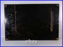 Vintage Puck Matches Enamel Sign BRYANT&MAY Ltd