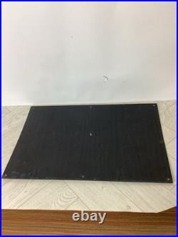 Vintage ROBIN STARCH THE NEW STARC Heavy Steel Enamelled Advertising Sign #aa