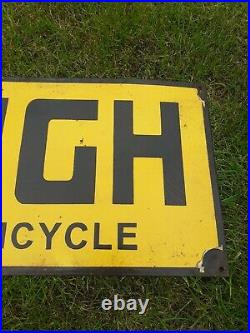 Vintage Raleigh bicycles enamel sign
