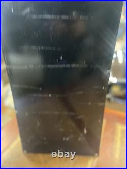 Vintage Rare Esso Red On Black Elephant Kerosene Enamel Advertising Sign 24x12