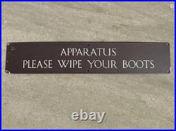 Vintage Retro Advertising Football Rugby Sports Club Changing Room Enamel Sign