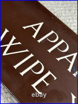 Vintage Retro Advertising Football Rugby Sports Club Changing Room Enamel Sign