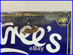 Vintage Rowntrees Elect Cocoa Enamel Sign 36 x 15