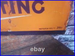 Vintage Royal Daylight Oil Double Sided Enamel Sign