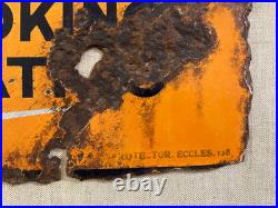 Vintage Royal Daylight Oil Double-sided Enamel Sign