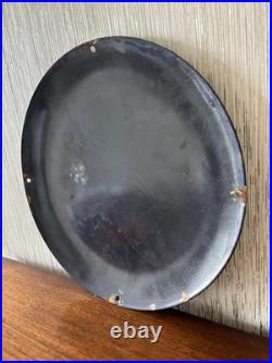 Vintage'Royal Enfield' Enamel Sign, Man Cave Bar Garage Motoring, Petrol/Oil