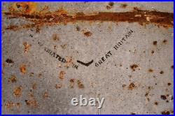 Vintage Royal Insurance Company Porcelain Enamel Sign Life Fire Marine 18x15