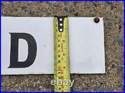 Vintage SOLD Enamel Sign Double Sided Estate Agent Garage Bygone Advertising Vintage SOLD Enamel Sign Double Sided Estate Agent Garage Bygone Advertising