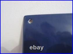 Vintage SPA MONOPOLE French Spring Water Enamel Sign Superb Condition