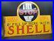 Vintage_Shell_Stop_Here_Double_Sided_Enamel_Sign_Automobilia_Motor_Oil_Petrol_01_qp