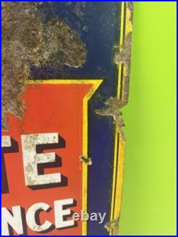 Vintage State Assurance Company Enamel Sign