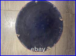 Vintage Style 12 Aviation Gasoline Esso Enamel Domed Garage/man Cave Sign Vintage Style 12 Aviation Gasoline Esso Enamel Domed Garage/man Cave Sign
