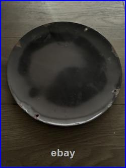 Vintage Style Esso Extra Enamel 12 Heavy Domed Advertising Sign