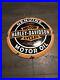 Vintage_Style_Harley_Davidson_12_Enamel_Heavy_Domed_Advertising_Sign_01_sd