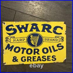 Vintage Style SWARC Enamel Advertising Sign 12 X8 Inches