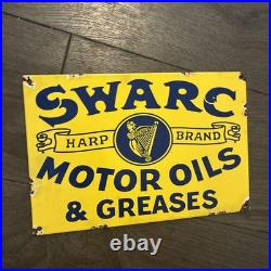 Vintage Style SWARC Enamel Advertising Sign 12 X8 Inches