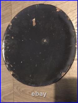 Vintage Style Vespa 12 Enamel Advertising Service Porcelain Sign-881g Weight