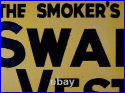 Vintage Swan Vestas Bryant & May Matches Enamel Sign
