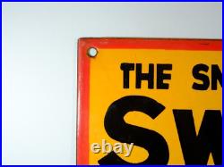 Vintage Swan Vestas Bryant & May Matches Enamel Sign