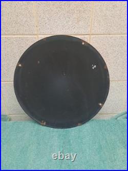 Vintage Texaco Gasoline Enamel Button Sign Disney Goofy 29cm Wide