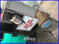 Vintage Texaco shell OIL cabinet petrol pump sign not enamel barn find